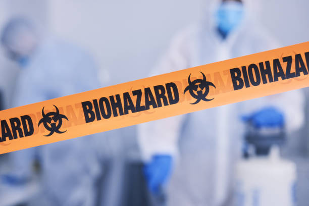 Professional Biohazard technician working in Smithfield, NC